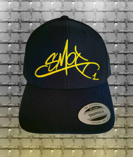 SMOG 1  Logo Black Hat (yellow)