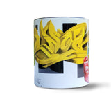 3D SMOG Yellow . 11oz Ceramic Mug